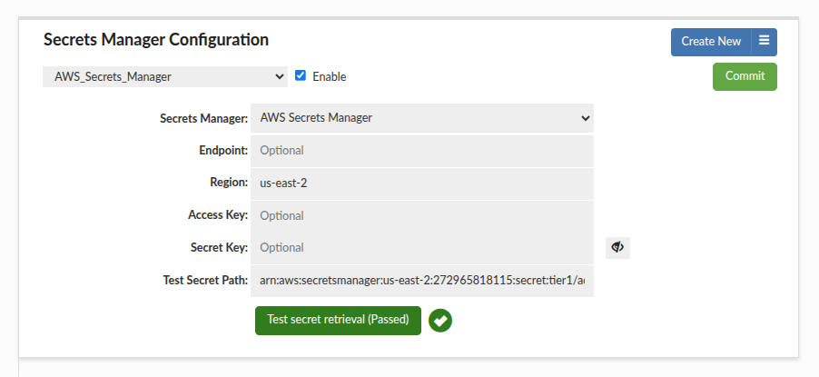 AWS Secrets Manager Proper Region Setup